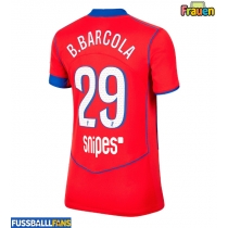 Paris Saint-Germain Bradley Barcola #29 3rd trikot Frauen 2025-26 Kurzarm